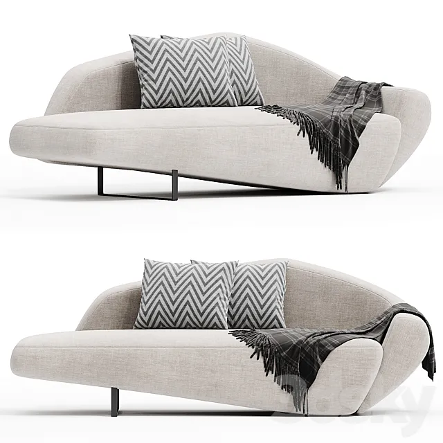 Curator Okha Sofa 3DModel Curator Okha Sofa 3DModel