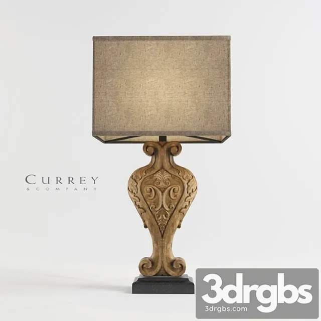 Curay hourglass table lamp 3D Model Download