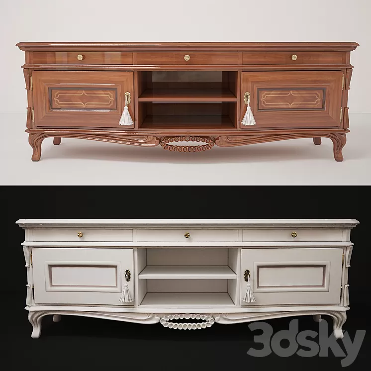 Curbstone for Cavio TV DG103 Cavio 3D Model