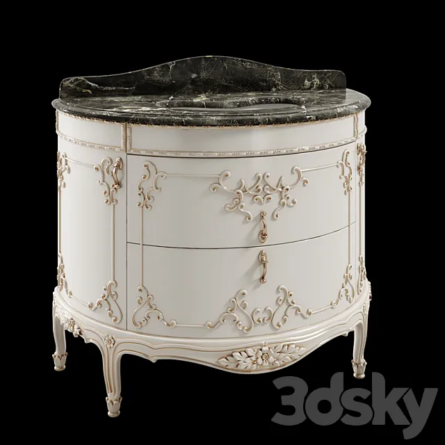 Curbstone Lineatre Touche 3D Model Curbstone Lineatre Touche 3D Model