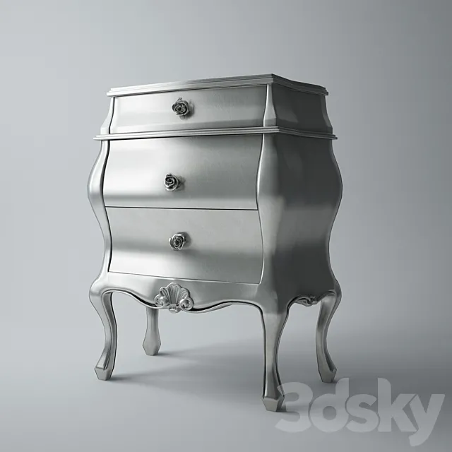 curbstone Piermaria MAISON COMODINI 3D Model