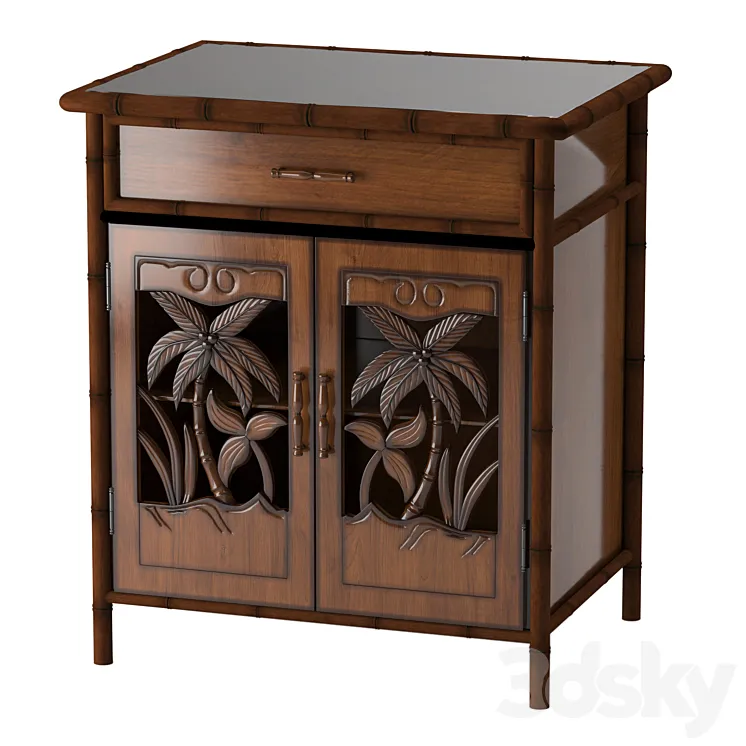 Curbstone Tropical 3D Model Free Download