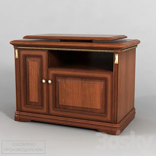 Curbstone TV small “D?okonda” 3D Model