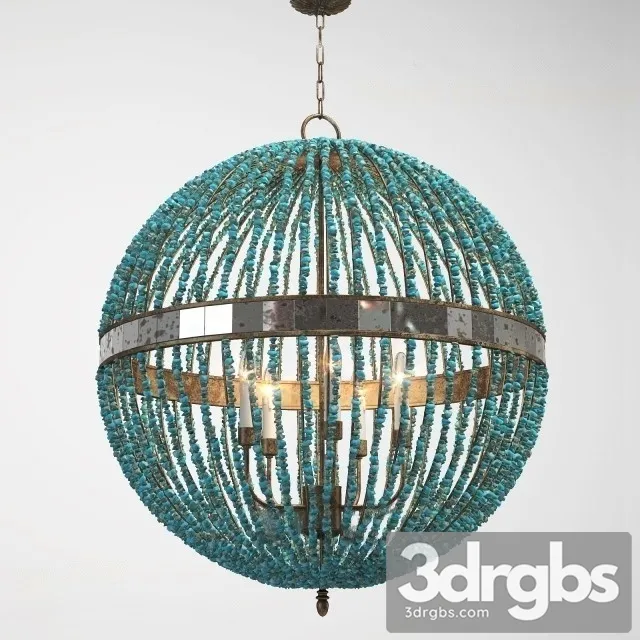 Currey Company Alberto Orb Chandelier 3D Model Download Currey Company Alberto Orb Chandelier 3D Model Download