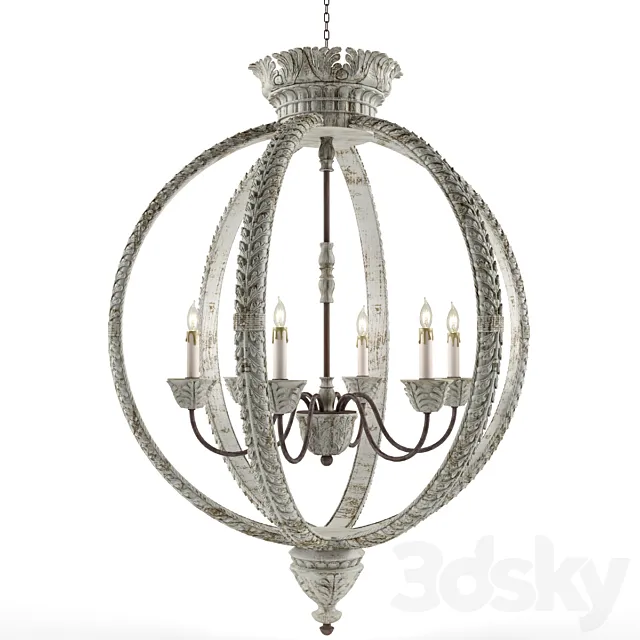 Currey & Company – Dauphin 3DModel Currey & Company – Dauphin 3DModel