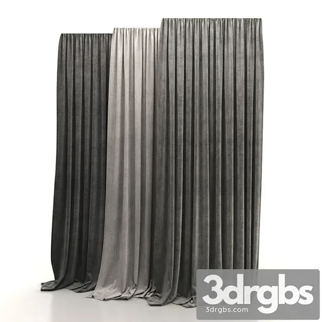 Curtain 01 1 3D Model Download