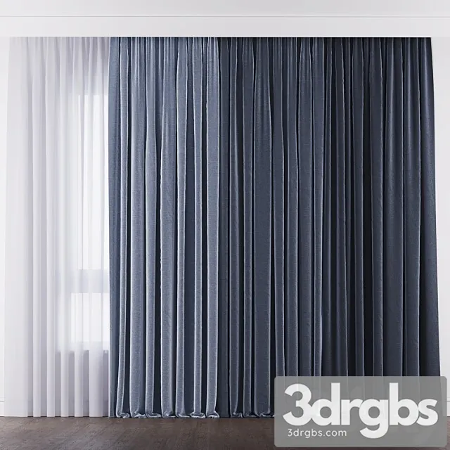 Curtain 010 3D Model Download