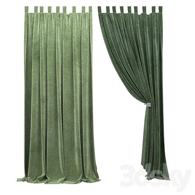 Curtain -047 3D Model