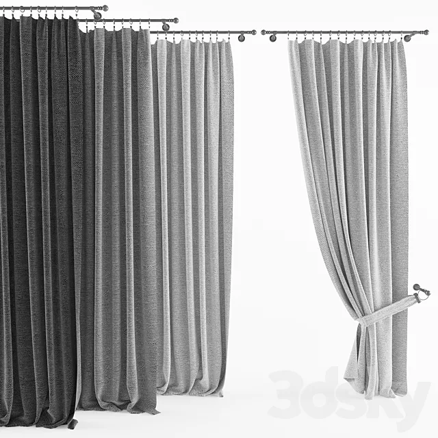 Curtain 07 3DModel