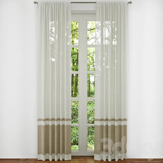 Curtain 10 3DModel