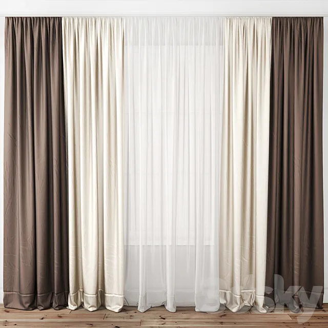 Curtain 103 3DModel Curtain 103 3DModel