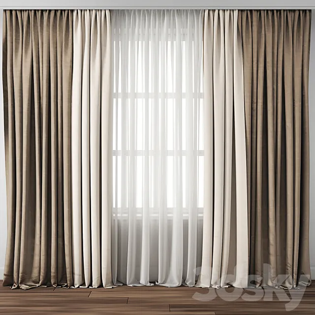 Curtain 107 3DModel Curtain 107 3DModel