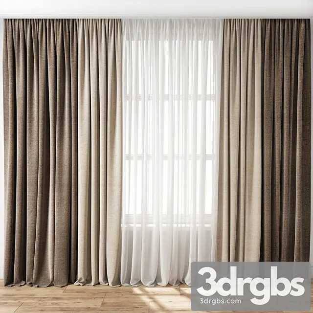 Curtain 111 1 3D Model Download
