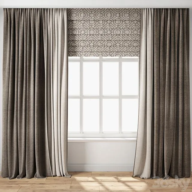 Curtain 112 3D Model