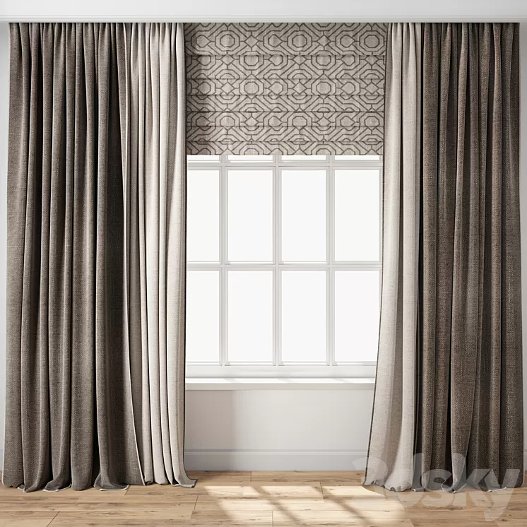 Curtain 112 3D Model