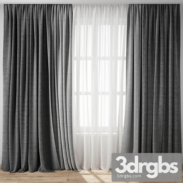 Curtain 114 3D Model Download