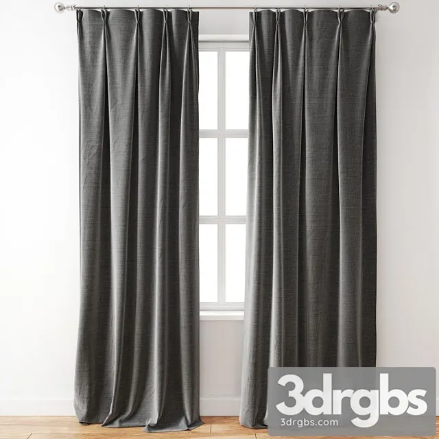 Curtain 116 3D Model Download