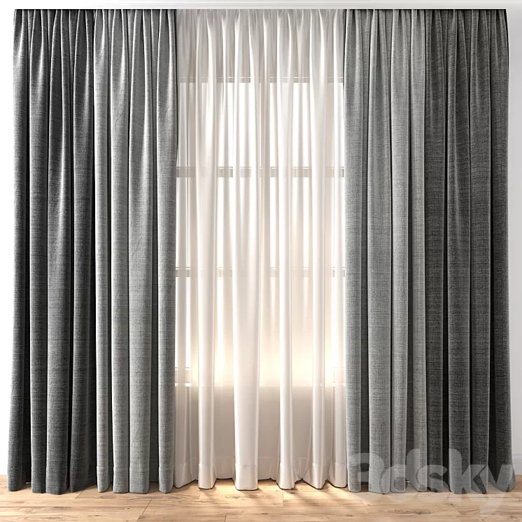 Curtain 119 3D Model Curtain 119 3D Model