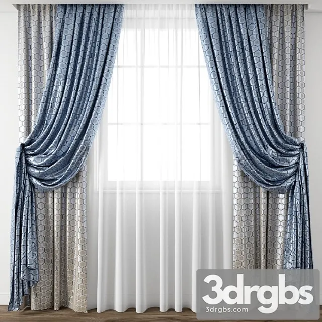 Curtain 126_2 3D Model Download