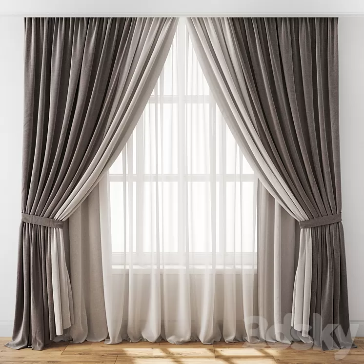 Curtain 127 3D Model Curtain 127 3D Model