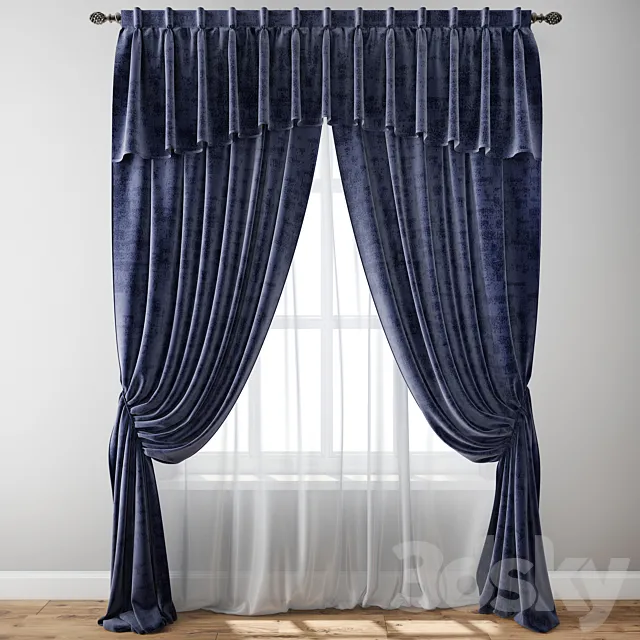 Curtain 128 3DModel Curtain 128 3DModel