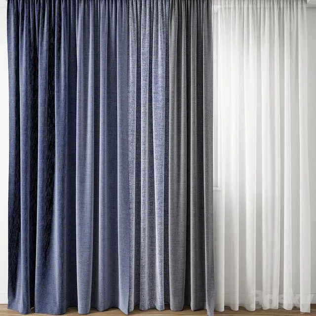 Curtain 130 3D Model