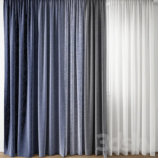 Curtain 130 3D Model Curtain 130 3D Model