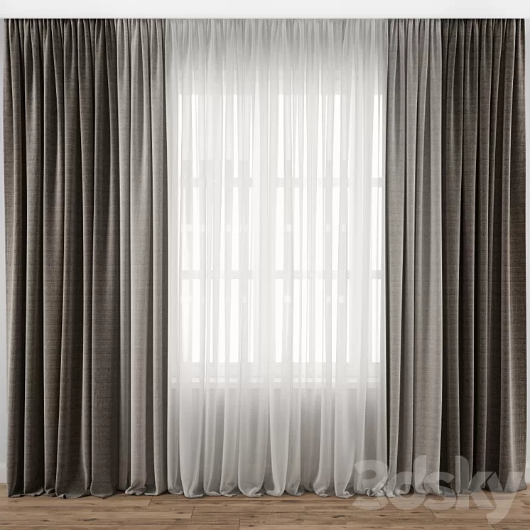 Curtain 138 3D Model Curtain 138 3D Model