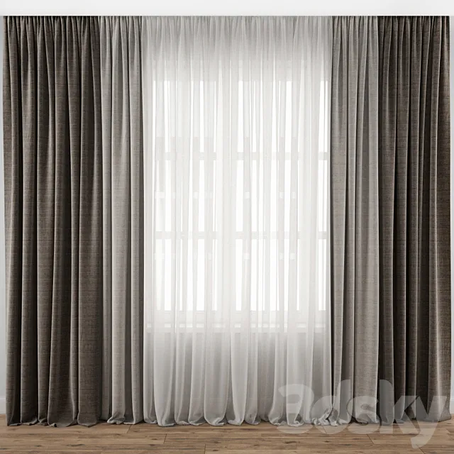 Curtain 138 3DModel Curtain 138 3DModel