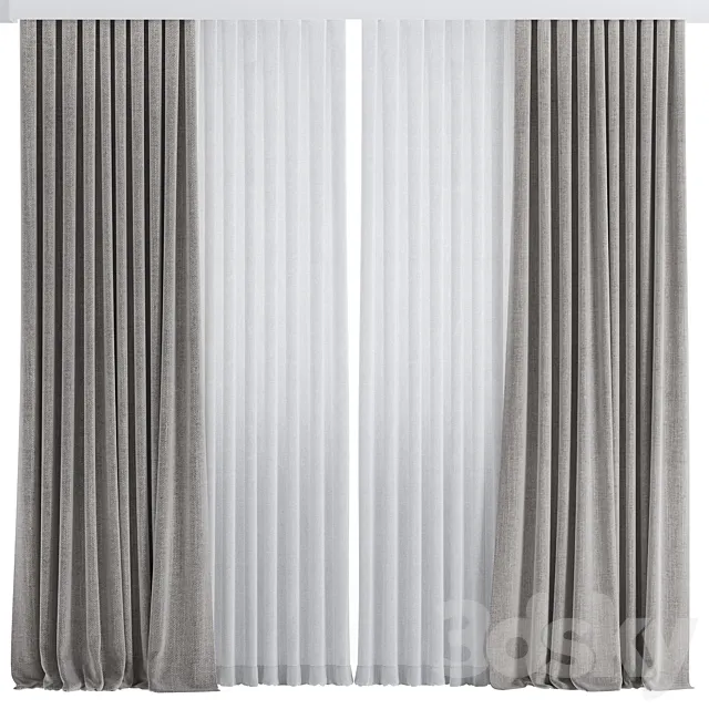 Curtain 13_ Curtains 3D Model Curtain 13_ Curtains 3D Model