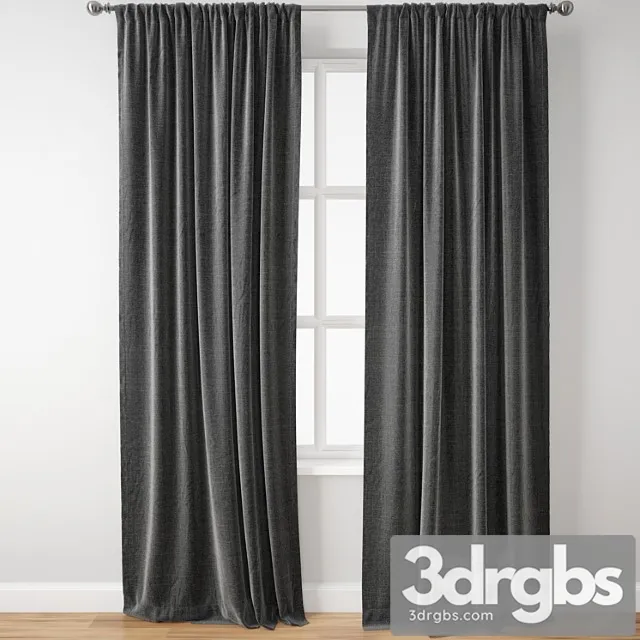 Curtain 140 3D Model Download