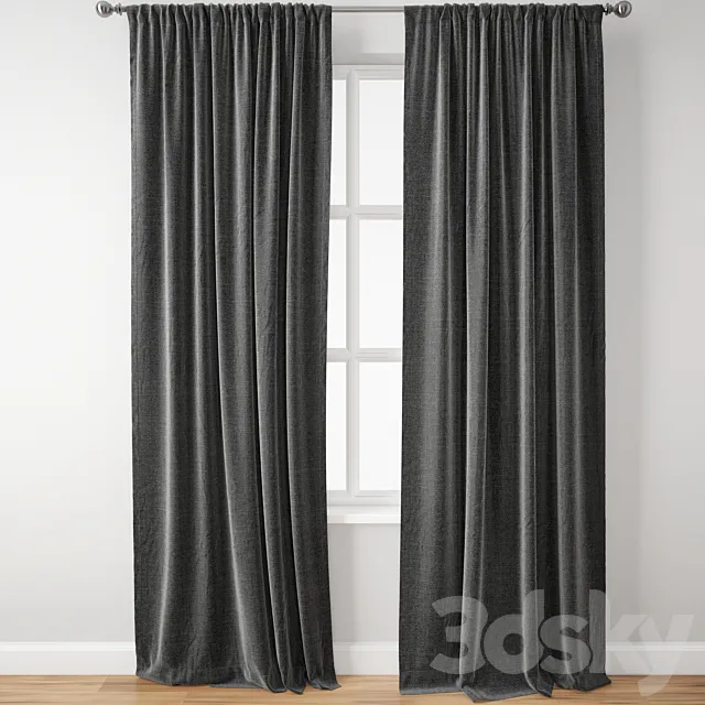 Curtain 140 3DModel Curtain 140 3DModel
