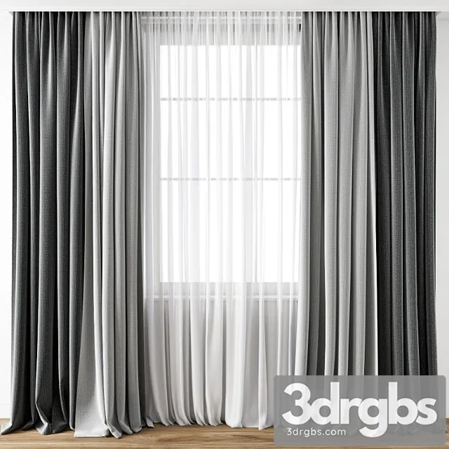 Curtain 143 2 3D Model Download