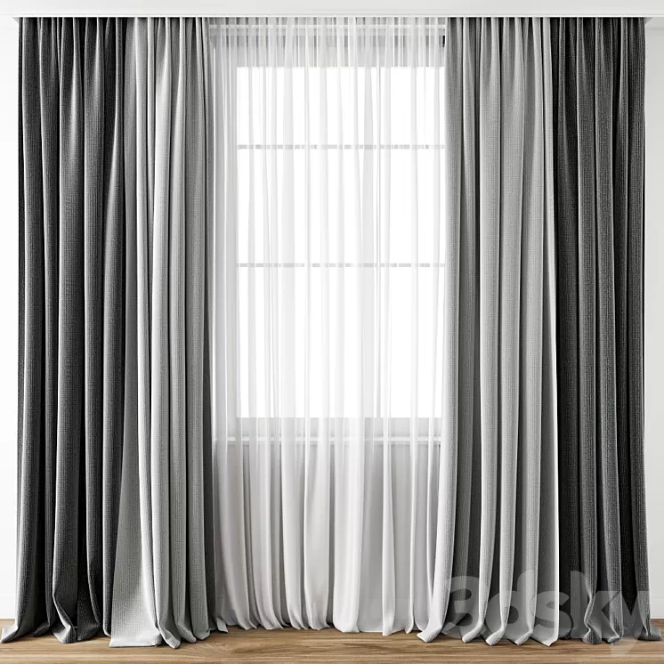 Curtain 143 3D Model Curtain 143 3D Model