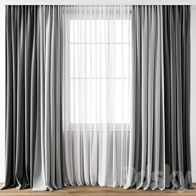 Curtain 143 3DModel Curtain 143 3DModel