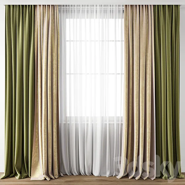Curtain 145 3DModel Curtain 145 3DModel