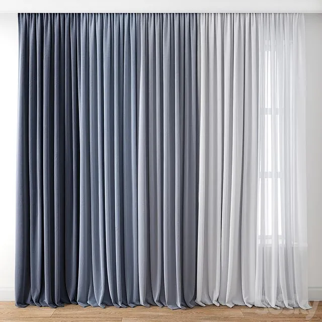 Curtain 148 3D Model