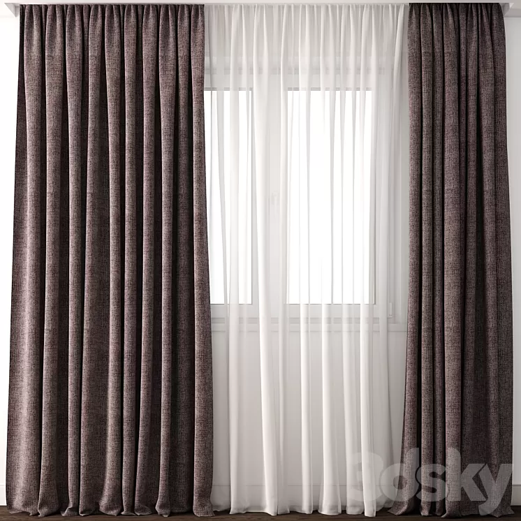 Curtain 15 3D Model