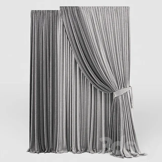 Curtain 15 3D Model Curtain 15 3D Model