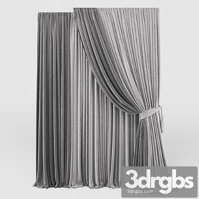 Curtain 15 3D Model Download