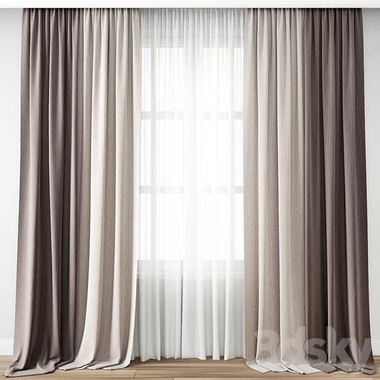 Curtain 151 3D Model Curtain 151 3D Model
