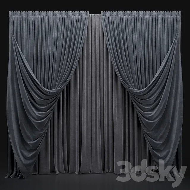 Curtain 152 3DModel Curtain 152 3DModel