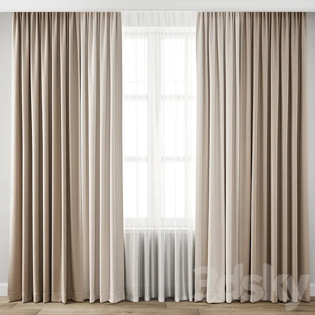 Curtain 159 3D Model Curtain 159 3D Model