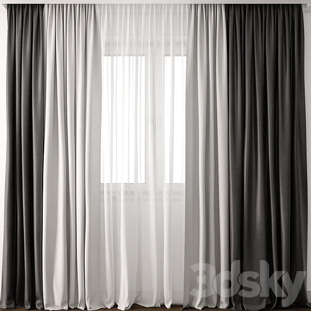 Curtain 17 3DModel Curtain 17 3DModel