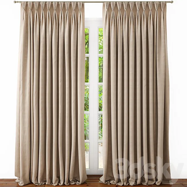 Curtain 17 3DModel