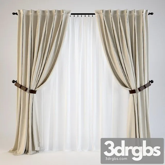 Curtain 18 2 3D Model Download