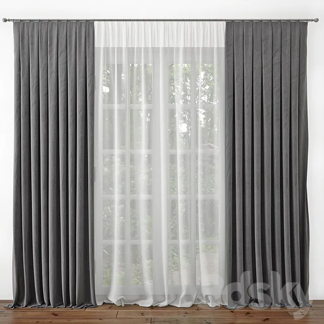 Curtain 19 3DModel