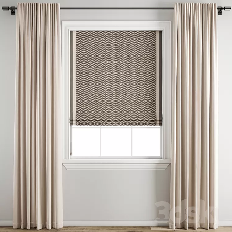 Curtain 192 3D Model Curtain 192 3D Model