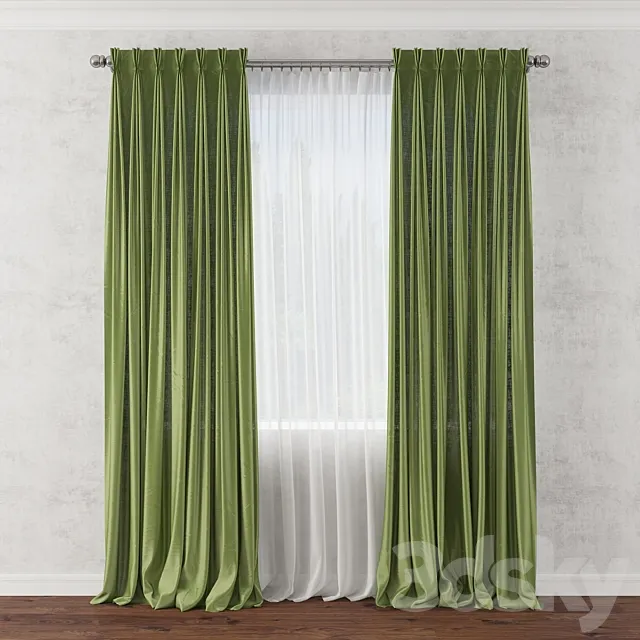 Curtain 20 3D Model Curtain 20 3D Model