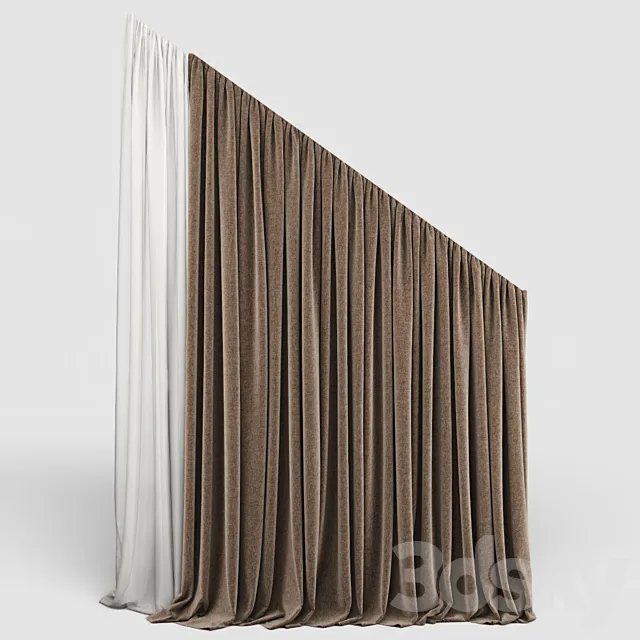Curtain 20 3DModel Curtain 20 3DModel